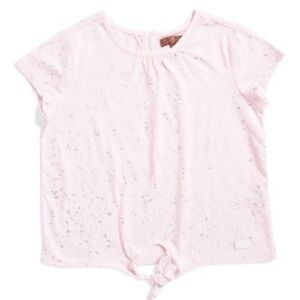 NWT. 7 FOR ALL MANKIND Girls’ Foil Printed Top